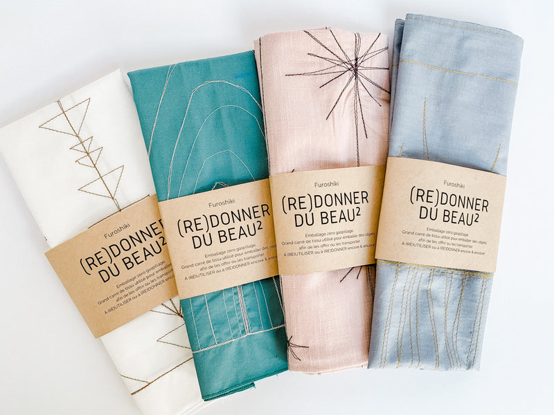 Furoshiki - The Art of Giving - NATURE'S WHITE